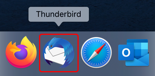 Thunderbird for Mac OS setup