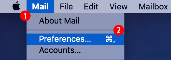 Mail Mac OS